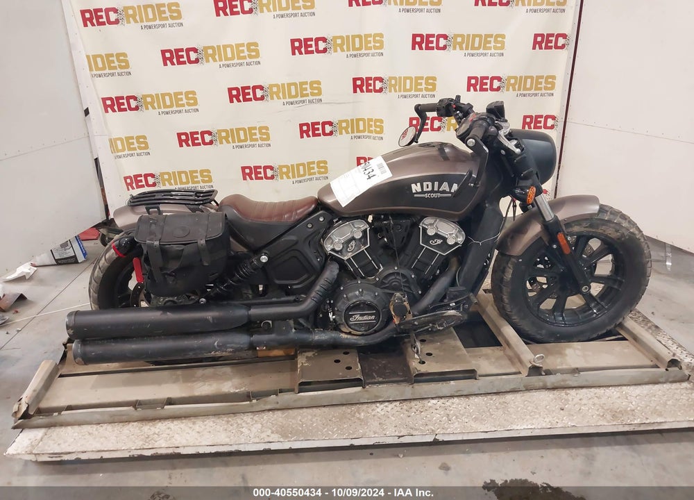 2019 INDIAN MOTORCYCLE CO. SCOUT BOBBER ABS VIN: 56KMTA00XK3141104
