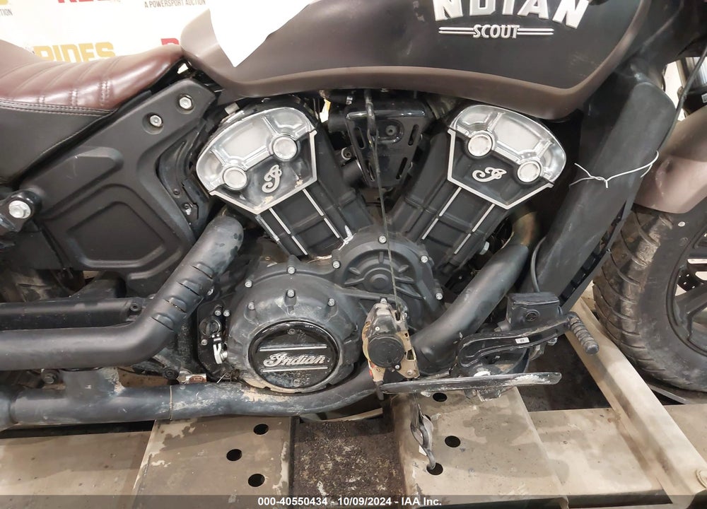 2019 INDIAN MOTORCYCLE CO. SCOUT BOBBER ABS VIN: 56KMTA00XK3141104