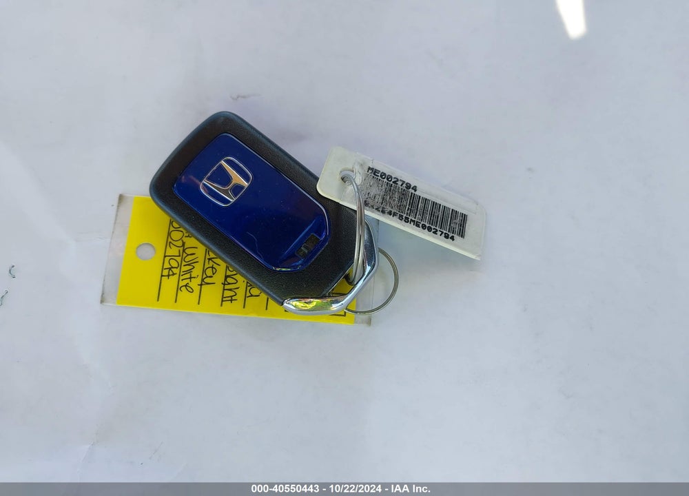 2021 HONDA INSIGHT EX VIN: 19XZE4F55ME002794