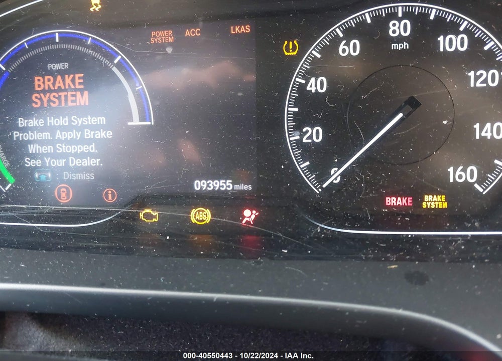 2021 HONDA INSIGHT EX VIN: 19XZE4F55ME002794