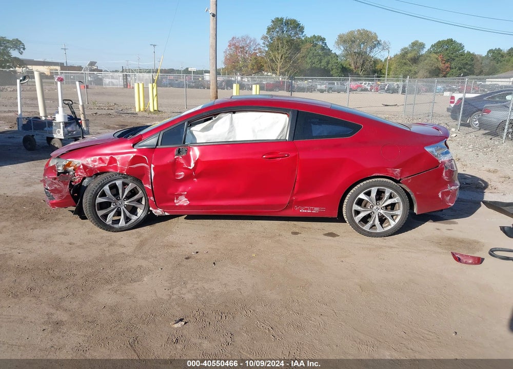 2012 HONDA CIVIC SI VIN: 2HGFG4A50CH705390