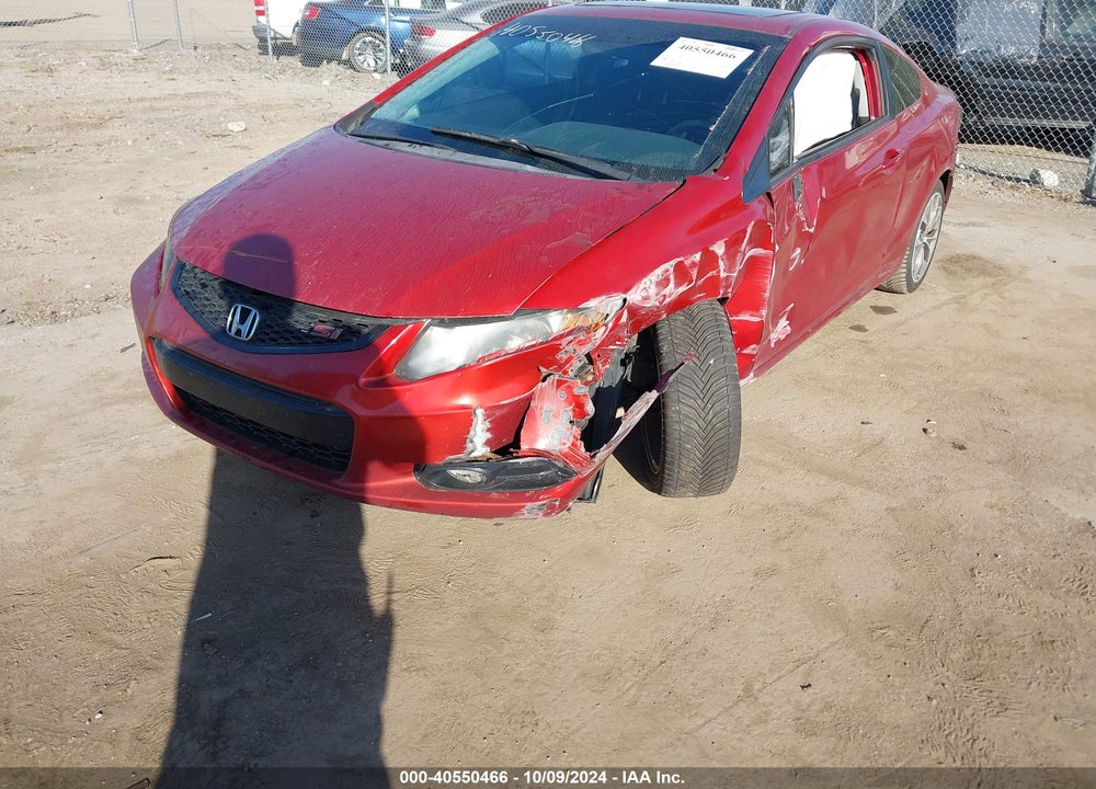 2012 HONDA CIVIC SI VIN: 2HGFG4A50CH705390