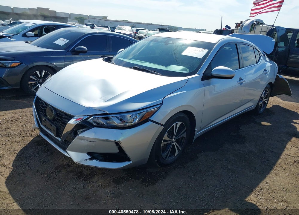2022 NISSAN SENTRA SV XTRONIC CVT VIN: 3N1AB8CV4NY269459