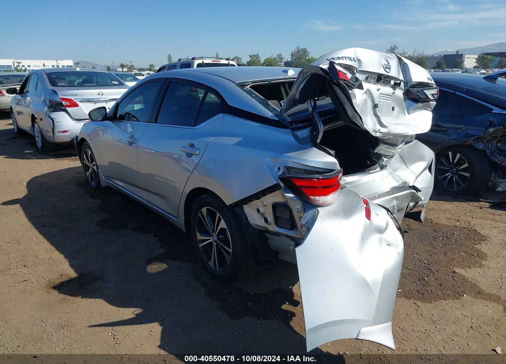 2022 NISSAN SENTRA SV XTRONIC CVT VIN: 3N1AB8CV4NY269459