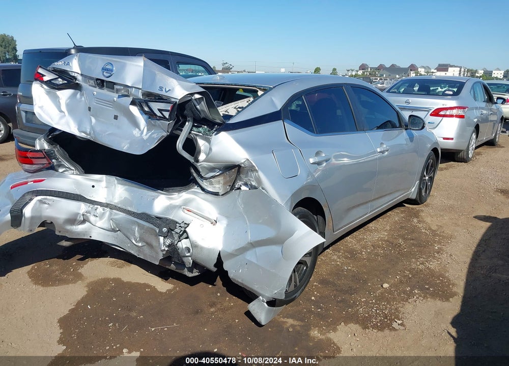 2022 NISSAN SENTRA SV XTRONIC CVT VIN: 3N1AB8CV4NY269459