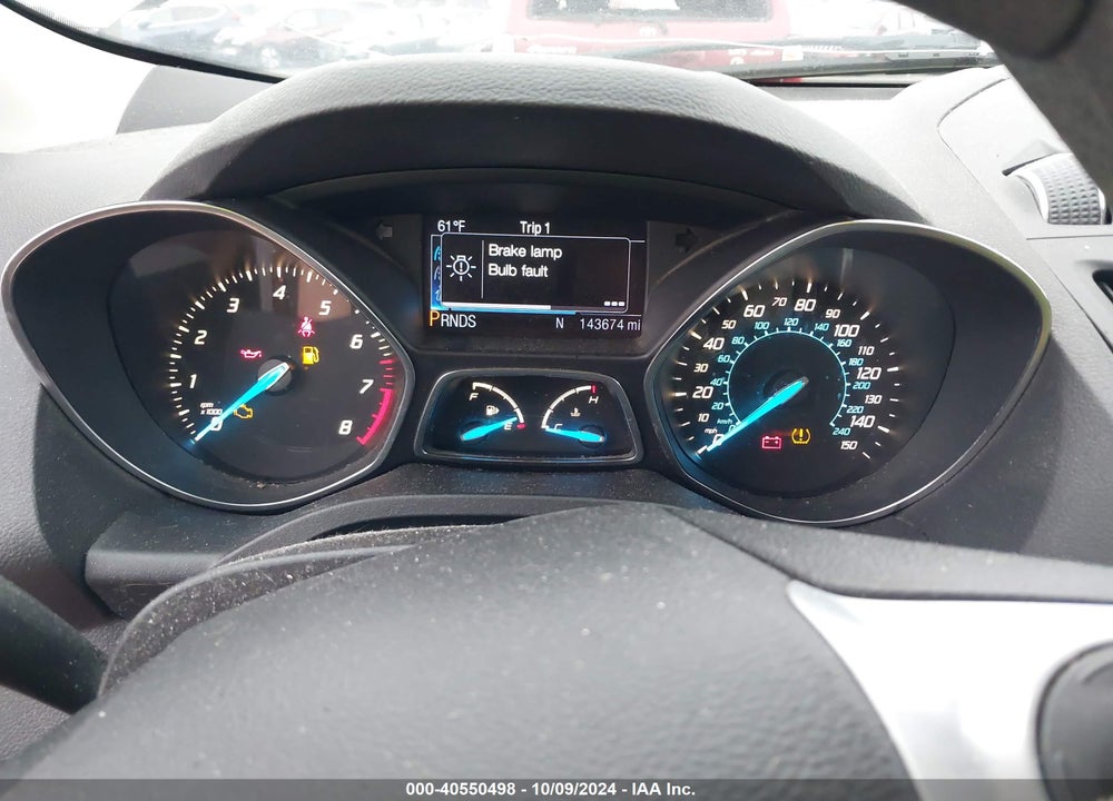 2013 FORD ESCAPE SE VIN: 1FMCU9G9XDUC03580