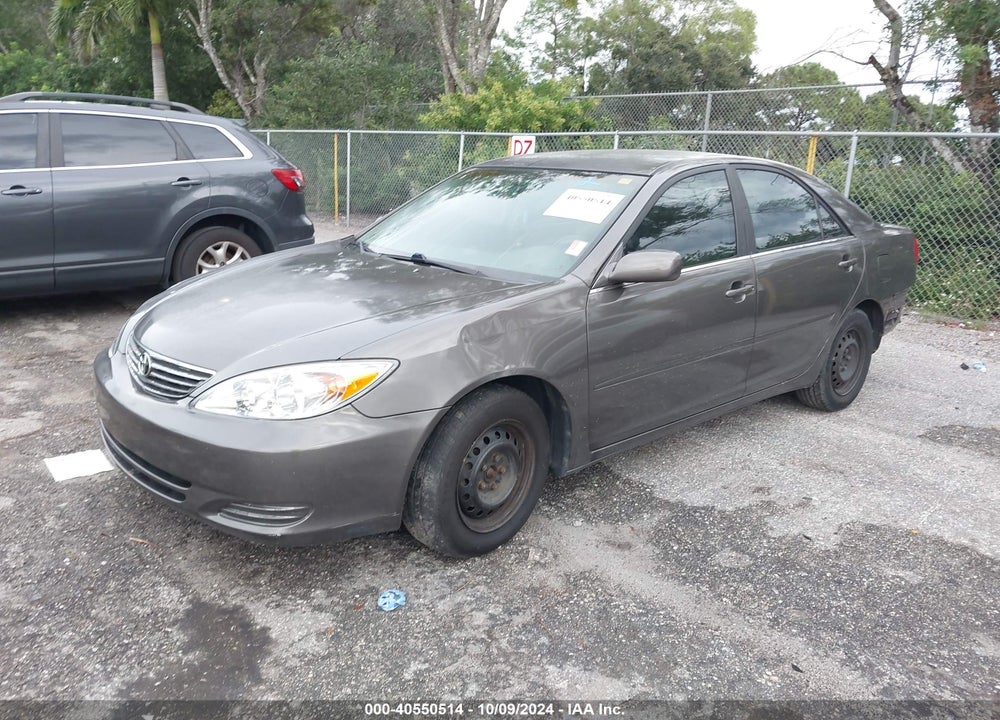 2002 TOYOTA CAMRY LE VIN: 4T1BE32K12U546226