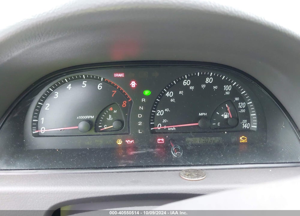 2002 TOYOTA CAMRY LE VIN: 4T1BE32K12U546226