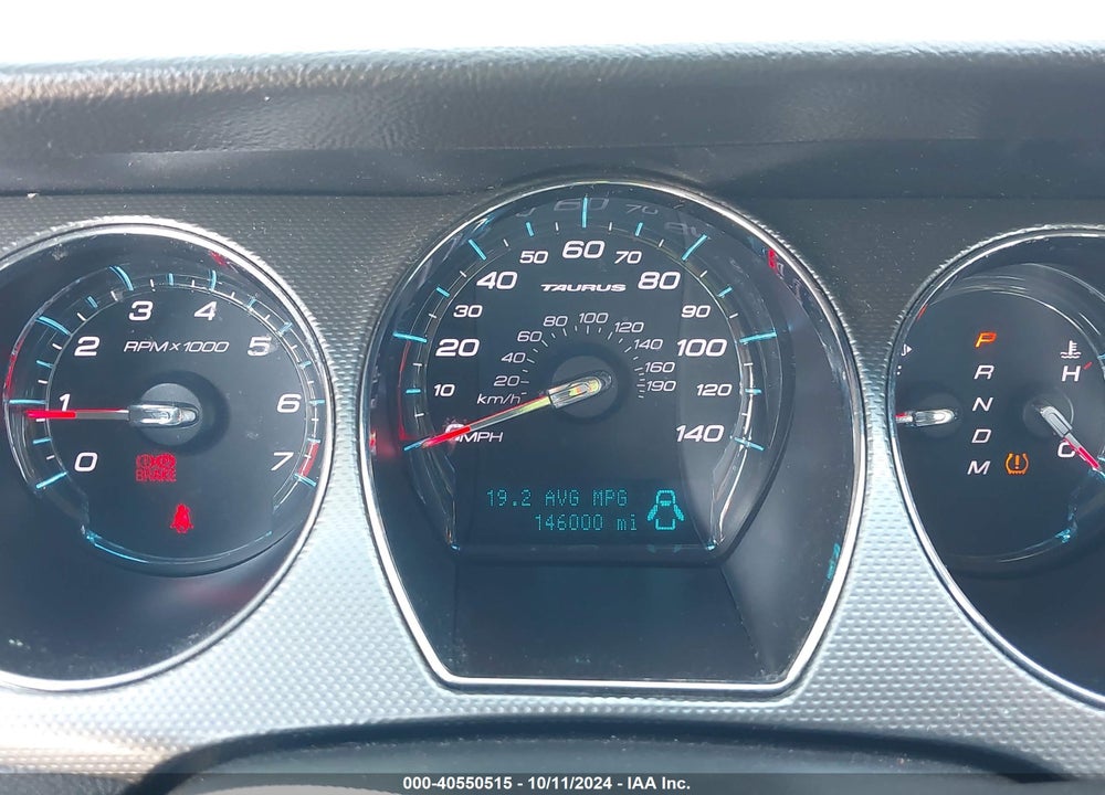 2011 FORD TAURUS SEL VIN: 1FAHP2EW7BG185199