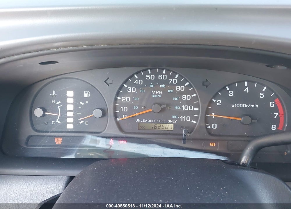 1998 NISSAN FRONTIER SE/XE VIN: 1N6DD26S9WC356932