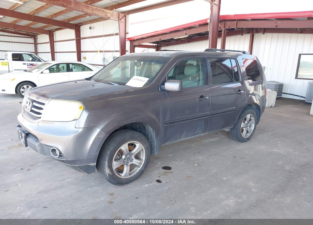 2014 HONDA PILOT EX-L VIN: 5FNYF4H53EB020230