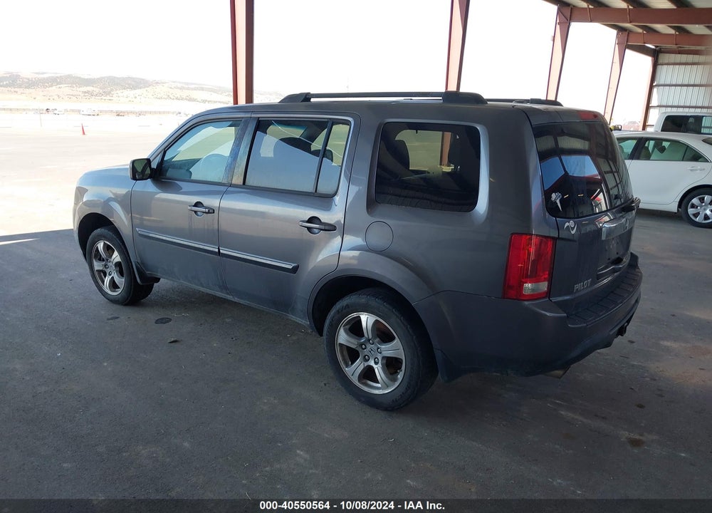 2014 HONDA PILOT EX-L VIN: 5FNYF4H53EB020230