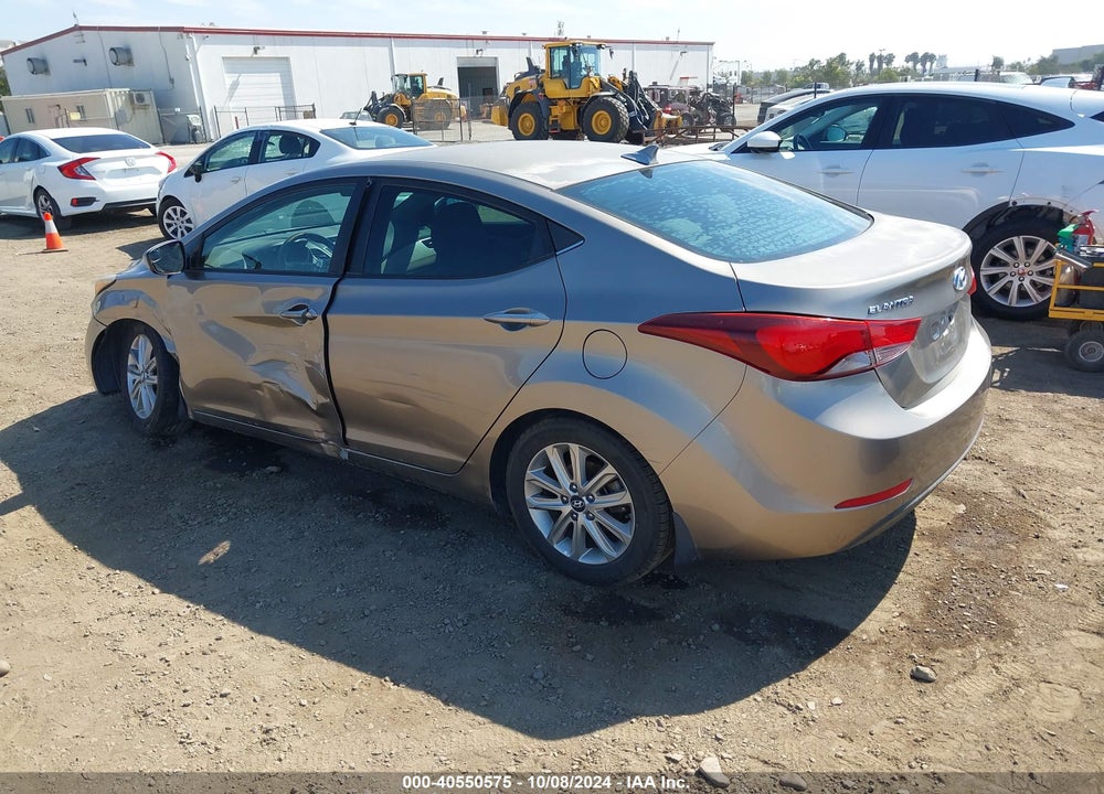 2014 HYUNDAI ELANTRA SE VIN: 5NPDH4AE4EH536178