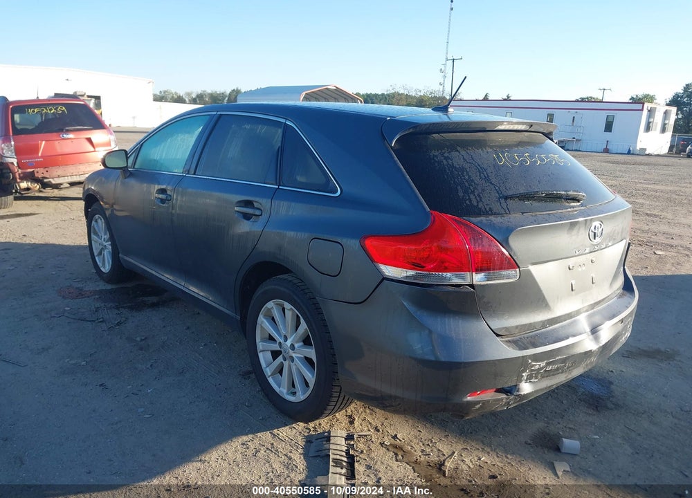 2012 TOYOTA VENZA LE VIN: 4T3ZA3BB3CU056082