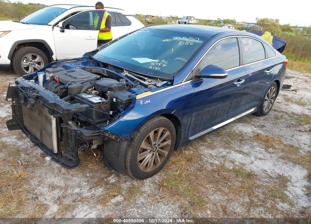 2016 HYUNDAI SONATA SPORT VIN: 5NPE34AF6GH427431