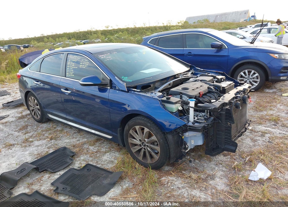 2016 HYUNDAI SONATA SPORT VIN: 5NPE34AF6GH427431