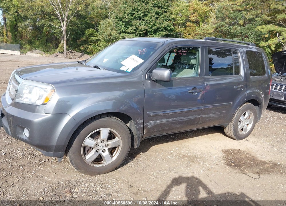 2010 HONDA PILOT EX-L VIN: 5FNYF4H56AB019938