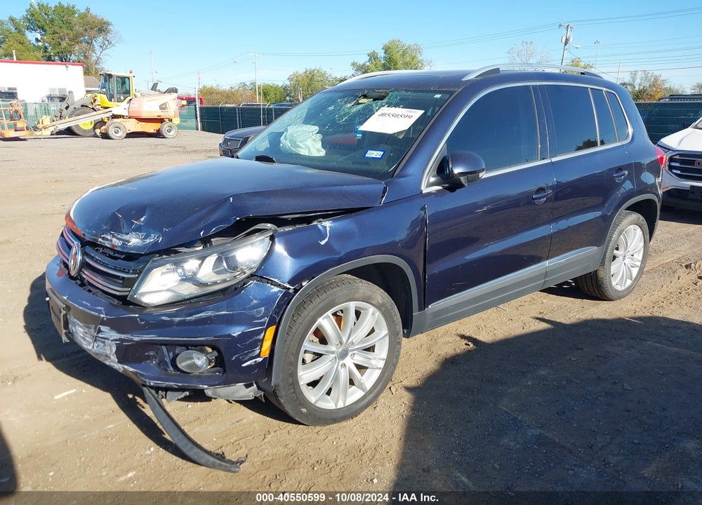 2016 VOLKSWAGEN TIGUAN SE VIN: WVGAV7AX0GW567371