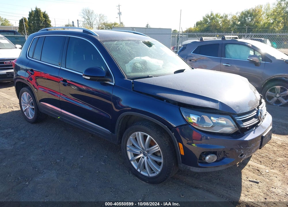 2016 VOLKSWAGEN TIGUAN SE VIN: WVGAV7AX0GW567371