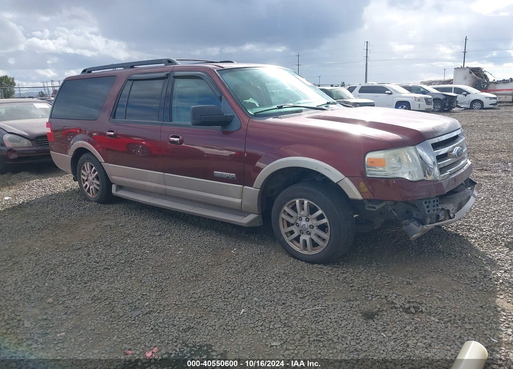 2008 FORD EXPEDITION EL EDDIE BAUER/KING RANCH VIN: 1FMFK18568LA69551