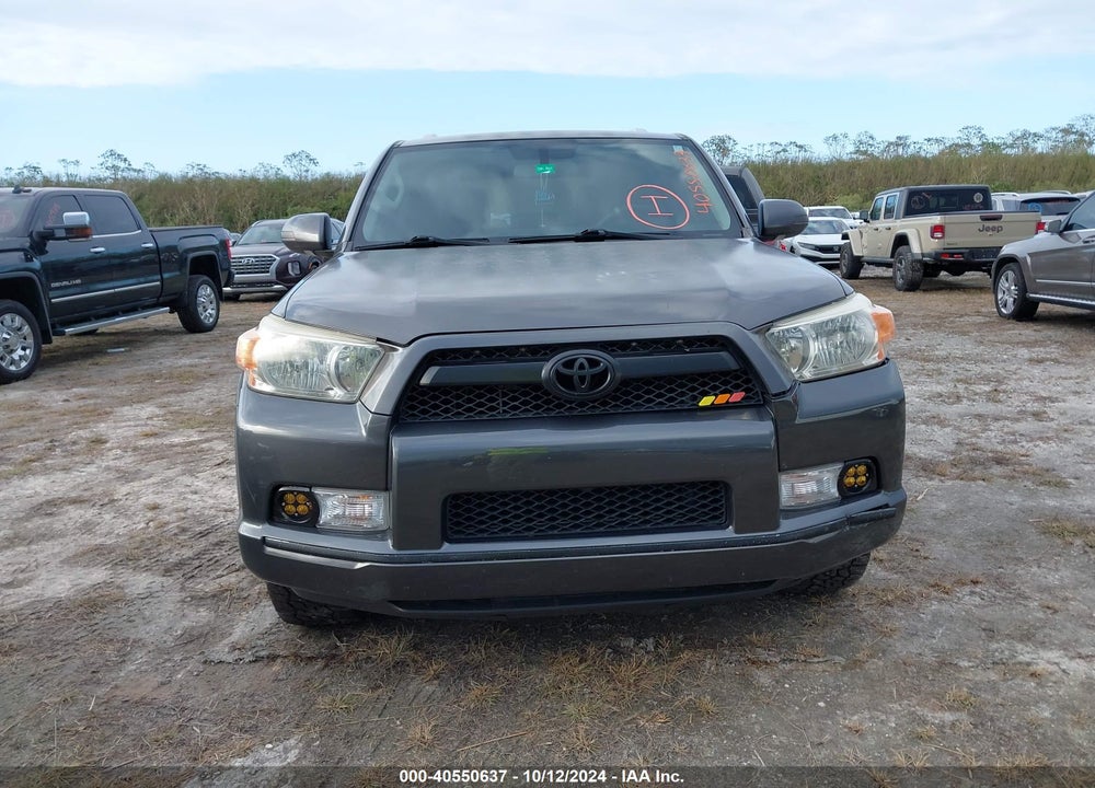 2012 TOYOTA 4RUNNER SR5 VIN: JTEZU5JR0C5039258