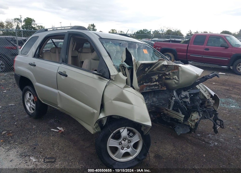 2007 KIA SPORTAGE LX VIN: KNDJF724877303928