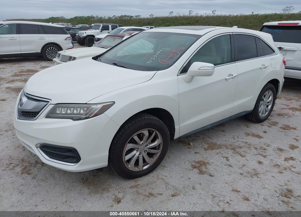 2016 ACURA RDX WATCH PLUS PKG VIN: 5J8TB3H31GL000428