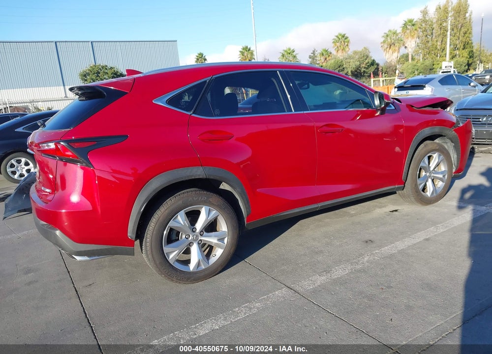 2017 LEXUS NX 200T VIN: JTJYARBZXH2065466