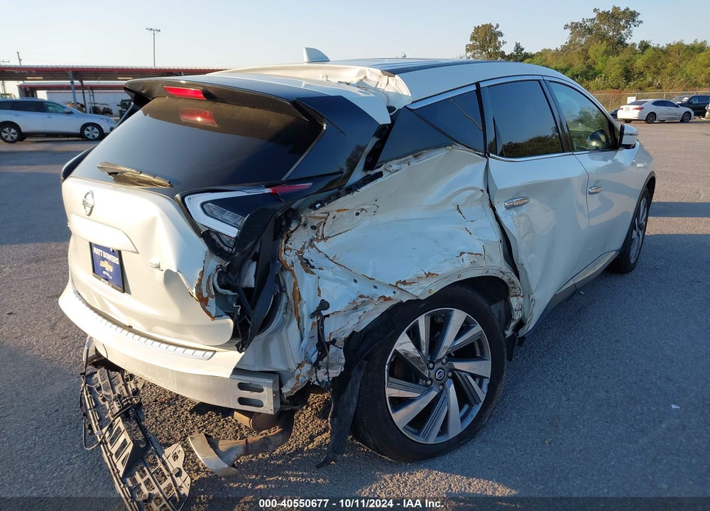 2021 NISSAN MURANO SL FWD VIN: 5N1AZ2CJ0MC136364