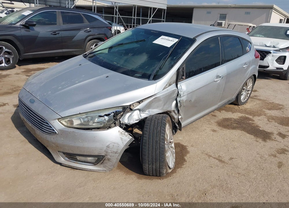 2015 FORD FOCUS TITANIUM VIN: 1FADP3N2XFL238427
