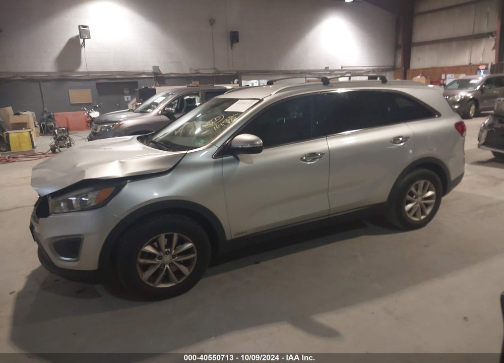 2016 KIA SORENTO 2.4L LX VIN: 5XYPGDA37GG029591