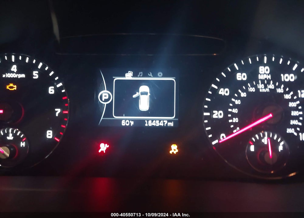 2016 KIA SORENTO 2.4L LX VIN: 5XYPGDA37GG029591