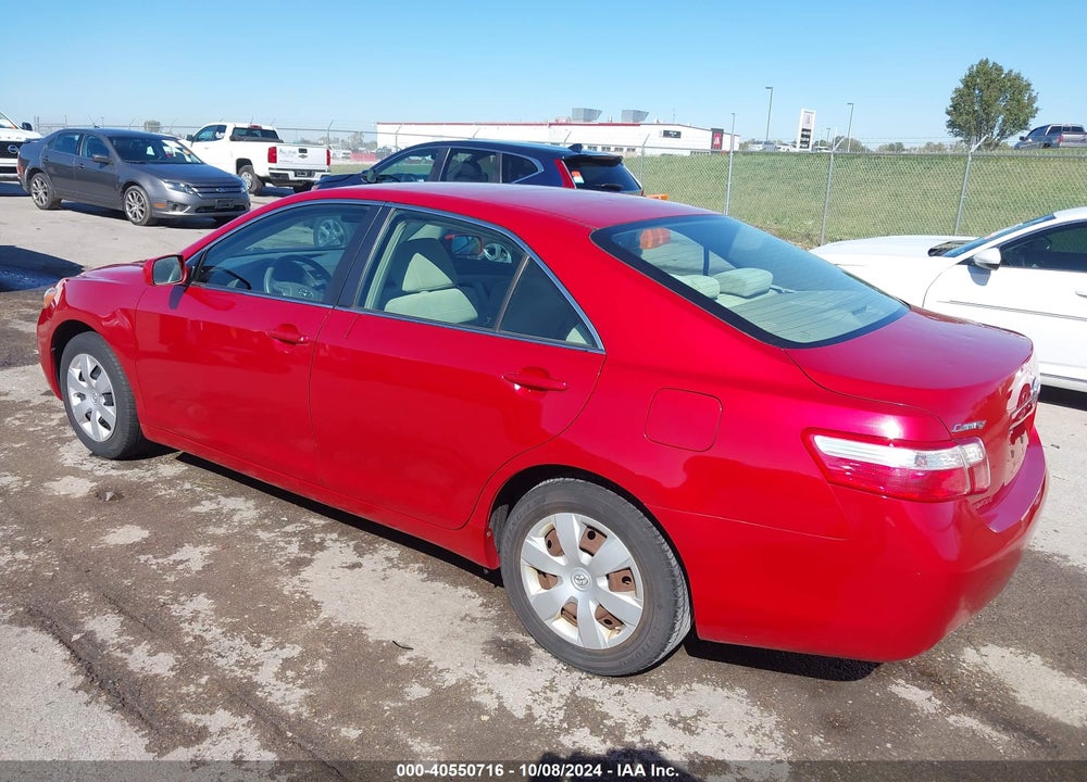 2009 TOYOTA CAMRY LE VIN: 4T4BE46K19R049550
