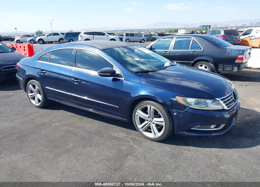 2013 VOLKSWAGEN CC 2.0T SPORT PLUS VIN: WVWBP7AN7DE515285