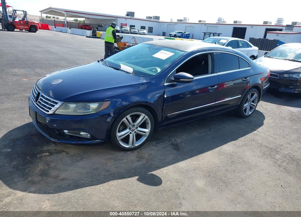 2013 VOLKSWAGEN CC 2.0T SPORT PLUS VIN: WVWBP7AN7DE515285