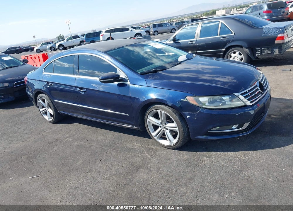 2013 VOLKSWAGEN CC 2.0T SPORT PLUS VIN: WVWBP7AN7DE515285