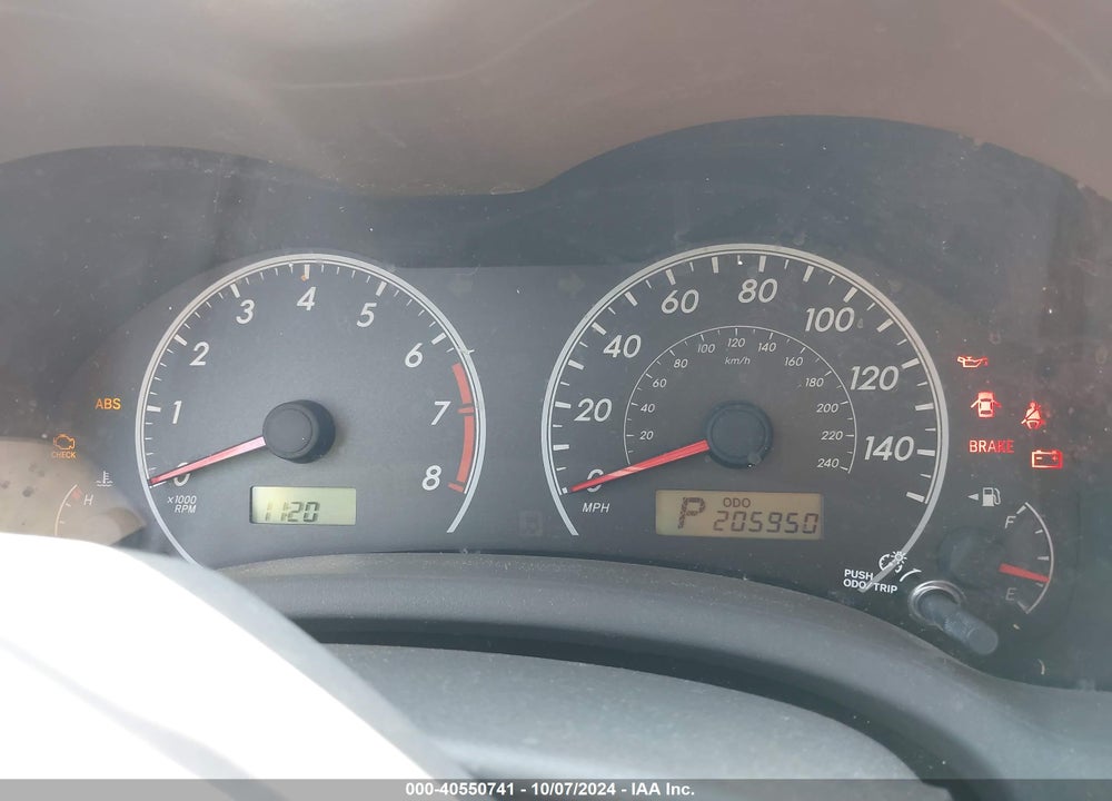 2009 TOYOTA COROLLA VIN: 1NXBU40E29Z028044