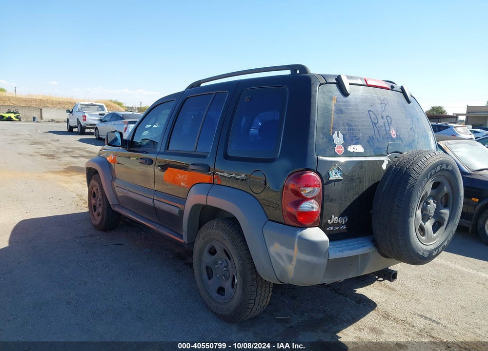 2005 JEEP LIBERTY SPORT VIN: 1J4GL48K05W674196