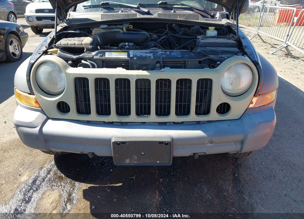 2005 JEEP LIBERTY SPORT VIN: 1J4GL48K05W674196