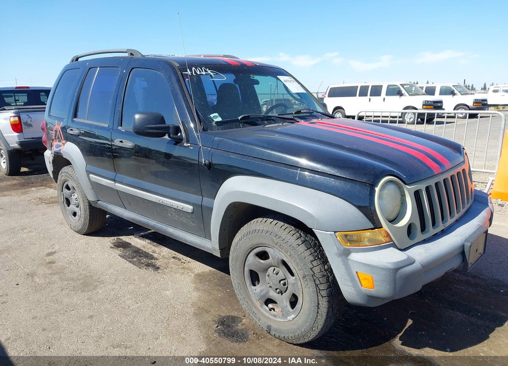 2005 JEEP LIBERTY SPORT VIN: 1J4GL48K05W674196