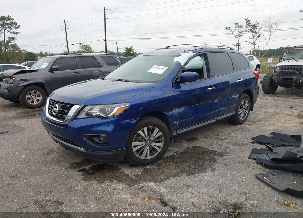 2018 NISSAN PATHFINDER SL VIN: 5N1DR2MM5JC678626