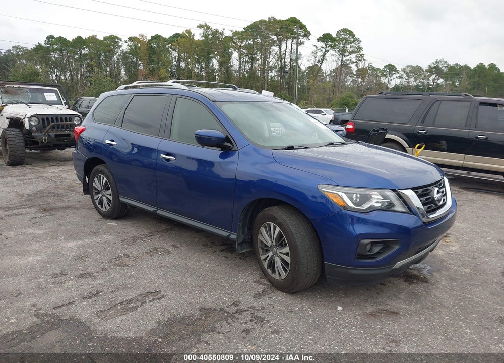 2018 NISSAN PATHFINDER SL VIN: 5N1DR2MM5JC678626