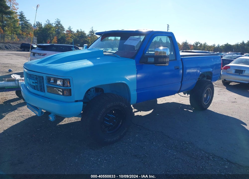 1989 GMC SIERRA K1500 VIN: 1GTDK14K0KZ539004