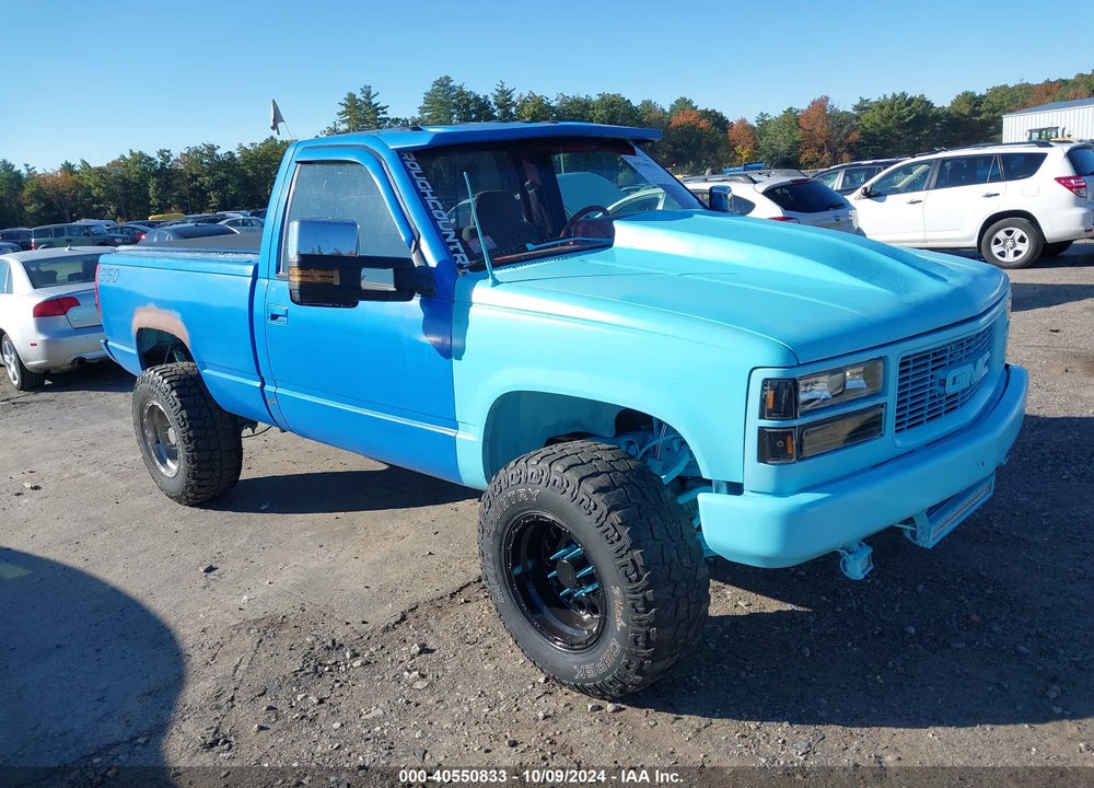 1989 GMC SIERRA K1500 VIN: 1GTDK14K0KZ539004