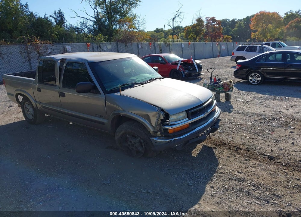2002 CHEVROLET S-10 LS VIN: 1GCDT13W62K189419