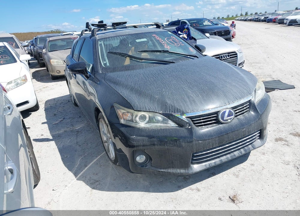 2012 LEXUS CT 200H PREMIUM VIN: JTHKD5BH2C2065548