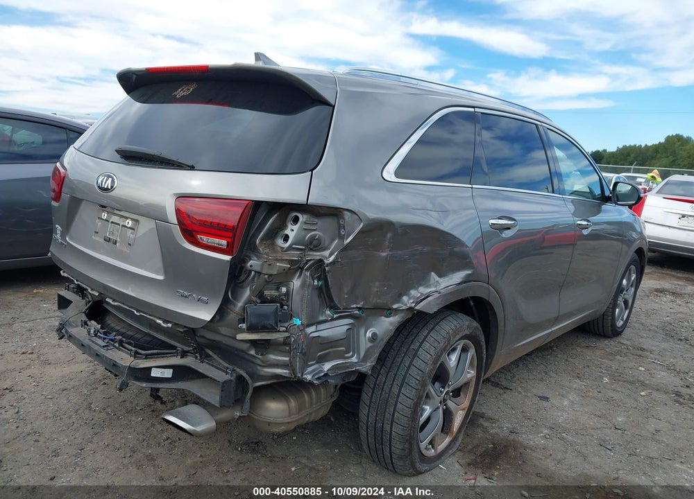 2019 KIA SORENTO 3.3L SX VIN: 5XYPK4A51KG534230