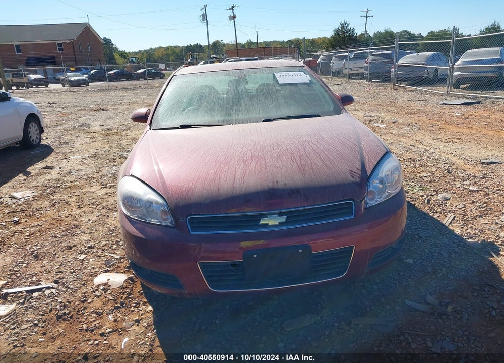 2008 CHEVROLET IMPALA LTZ VIN: 2G1WU583781335811