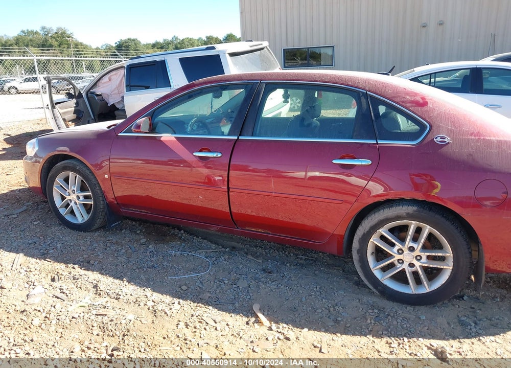 2008 CHEVROLET IMPALA LTZ VIN: 2G1WU583781335811