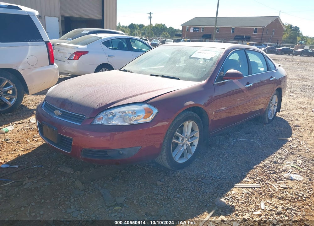 2008 CHEVROLET IMPALA LTZ VIN: 2G1WU583781335811